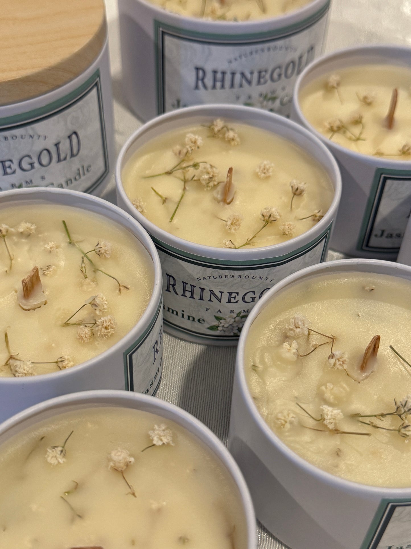 Jasmine Beeswax Candle