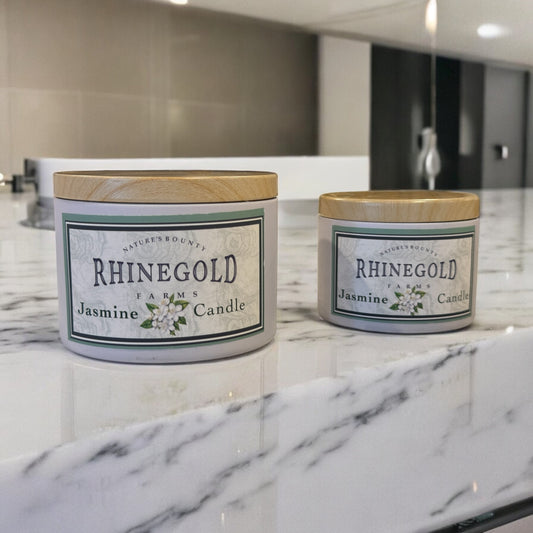 Jasmine Beeswax Candle