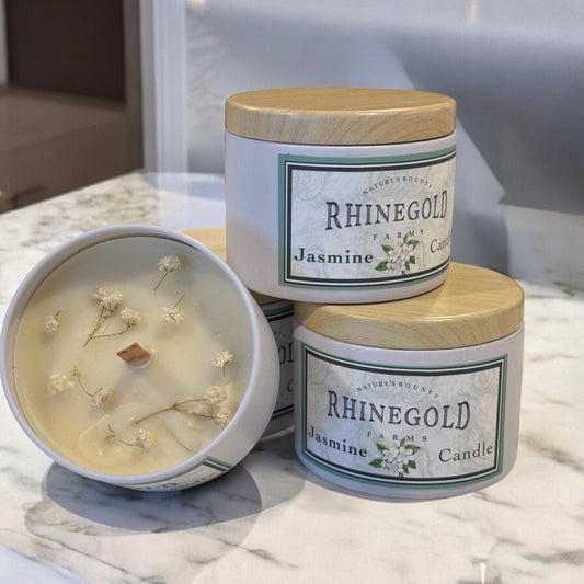 Jasmine Beeswax Candle