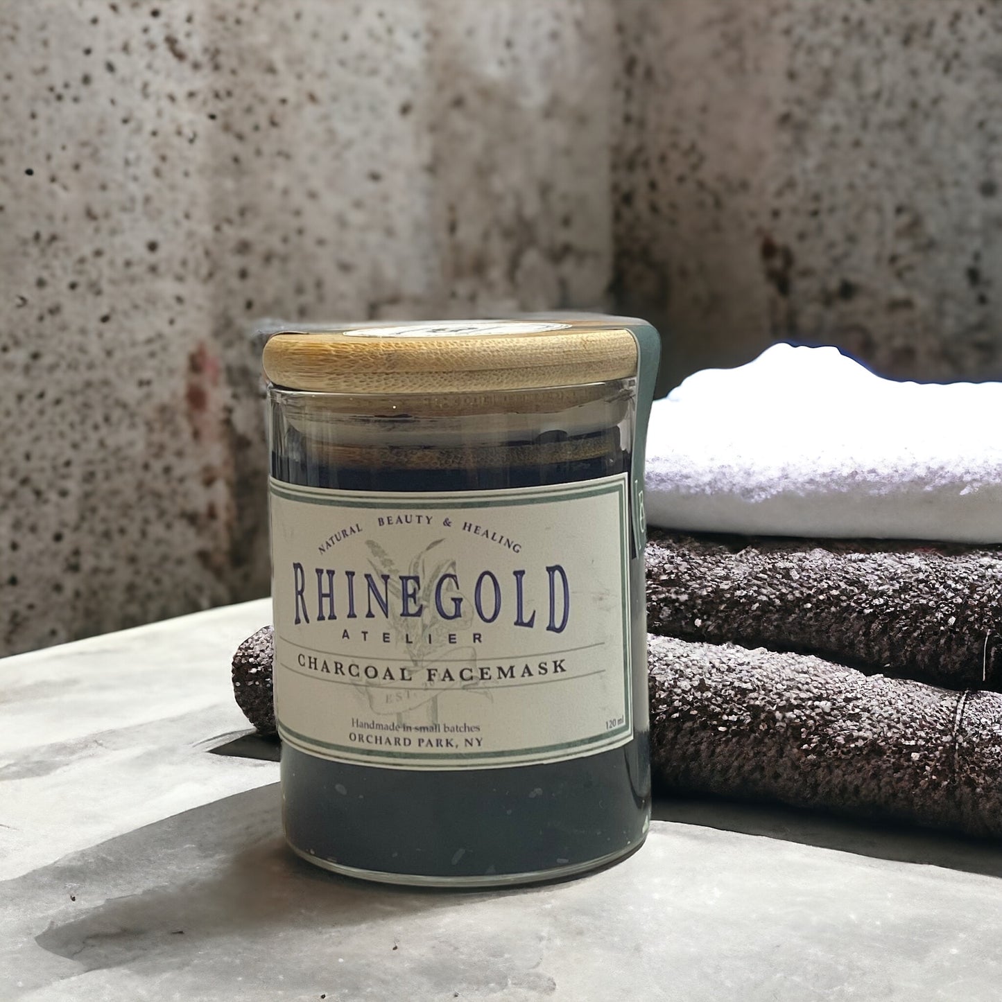 Rhinegold Honey + Activated Charcoal Facemask