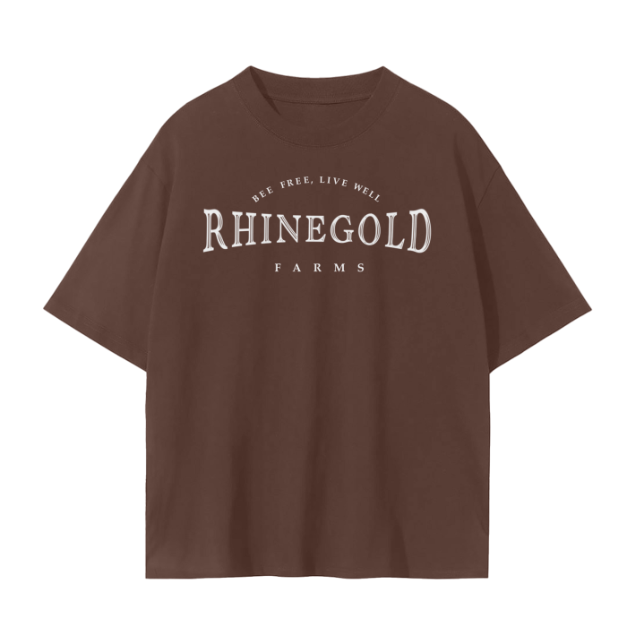 Rhinegold Farms Heavy-Duty Drop Shoulder Tee